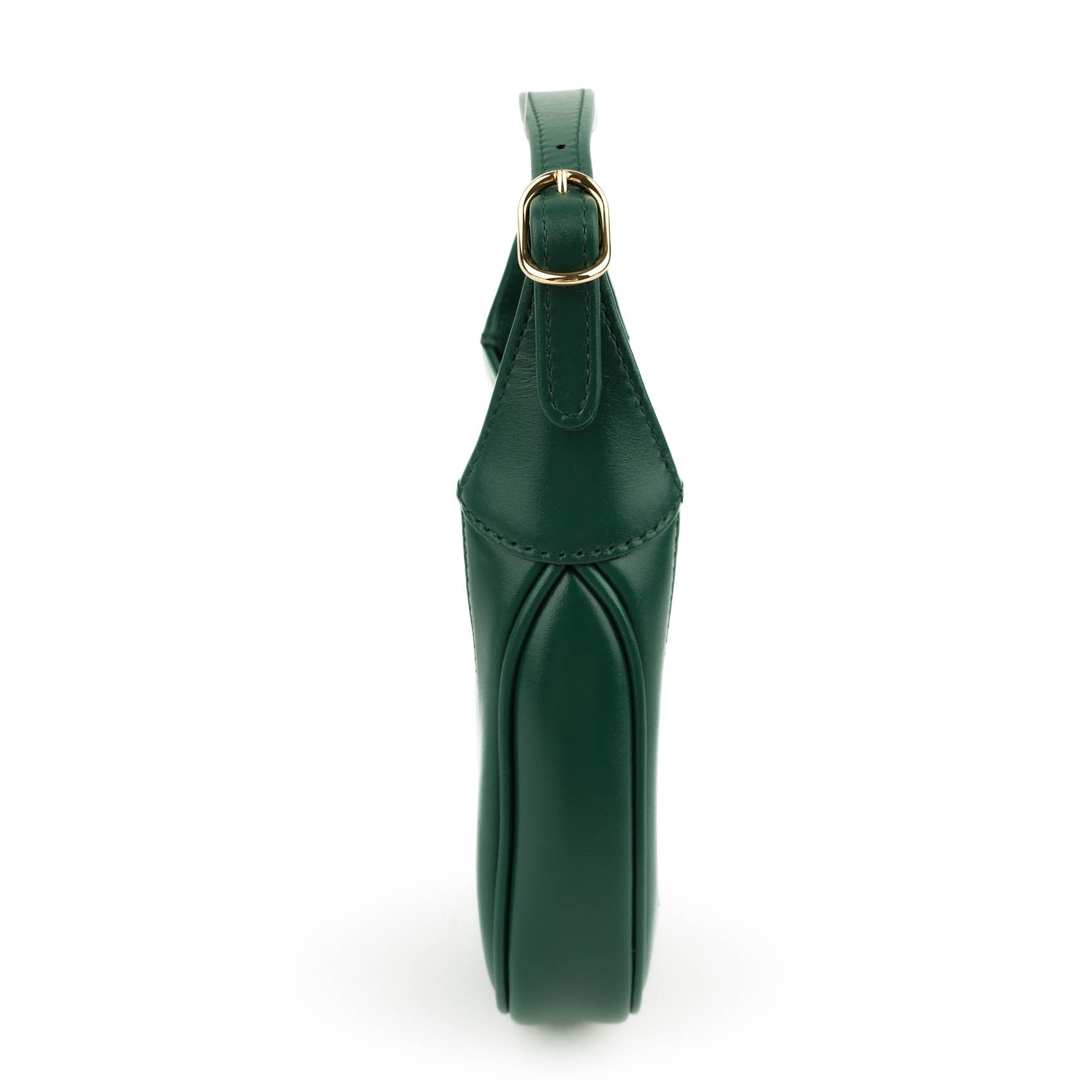Gucci Jackie 1961 Mini Shoulder Bag Smooth Leather Emerald Green Gold Hardware