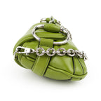 Gucci Horsebit 1955 Small Padded Chain Shoulder Bag - Green
