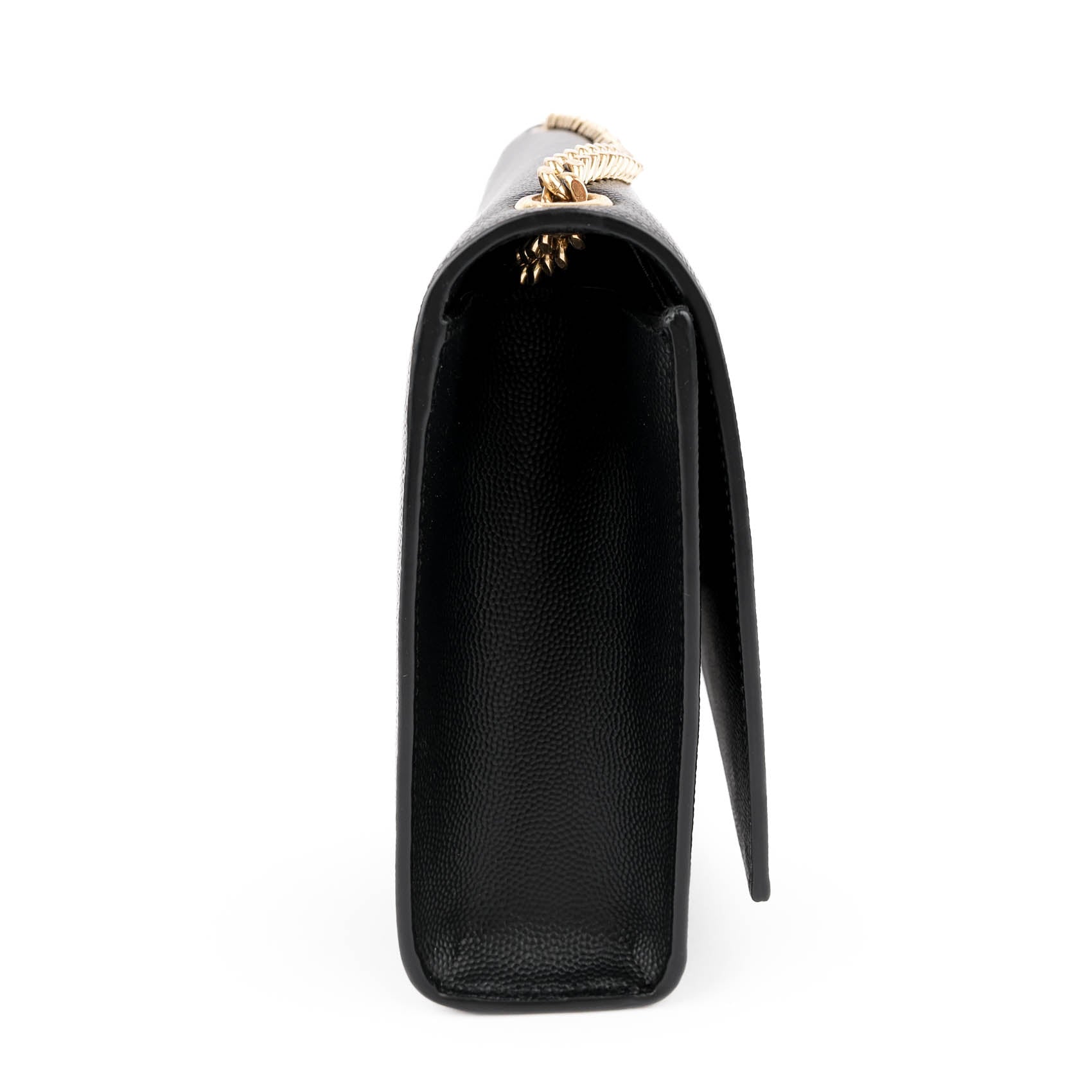Saint Laurent Kate Medium - Star Monogram Black Grain de Poudre