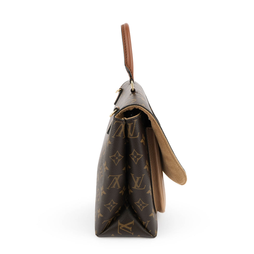 Louis Vuitton Marignan Messenger Bag Monogram Canvas Sesame Leather M44259 2-Way