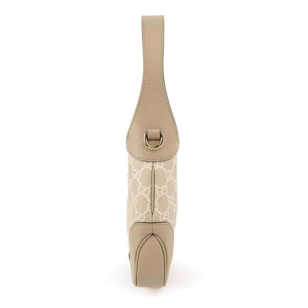 Gucci Jackie 1961 Medium GG Canvas Beige Ivory Gold Hardware Rank S