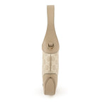Gucci Jackie 1961 Medium GG Canvas Beige Ivory Gold Hardware Rank S