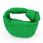 Bottega Veneta Mini Jodie Intrecciato Leather Handbag – Green