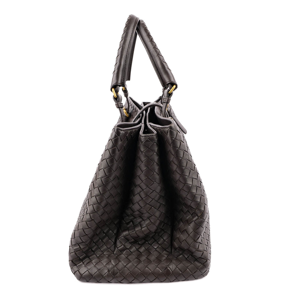 Bottega Veneta Large Roma Tote - Rich [Ebano/Brown] 171265 VQ130 2040