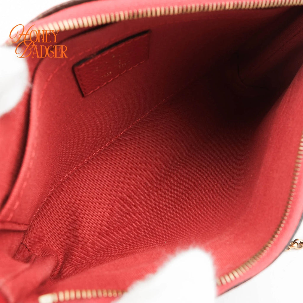 Louis Vuitton Pallas Monogram Canvas Clutch 3 in 1 M41638