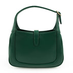 Gucci Jackie 1961 Mini Shoulder Bag Smooth Leather Emerald Green Gold Hardware
