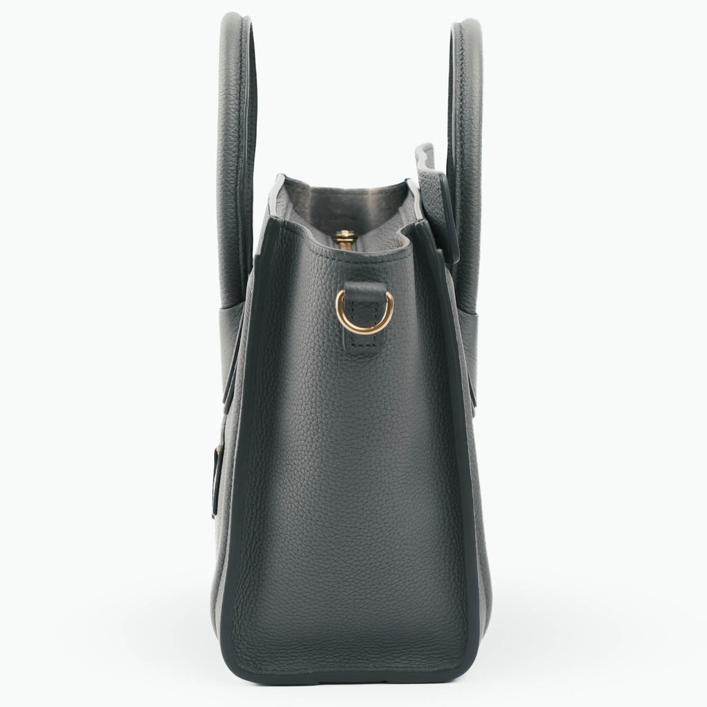 Celine Nano Luggage Bag in Drummed Calfskin
