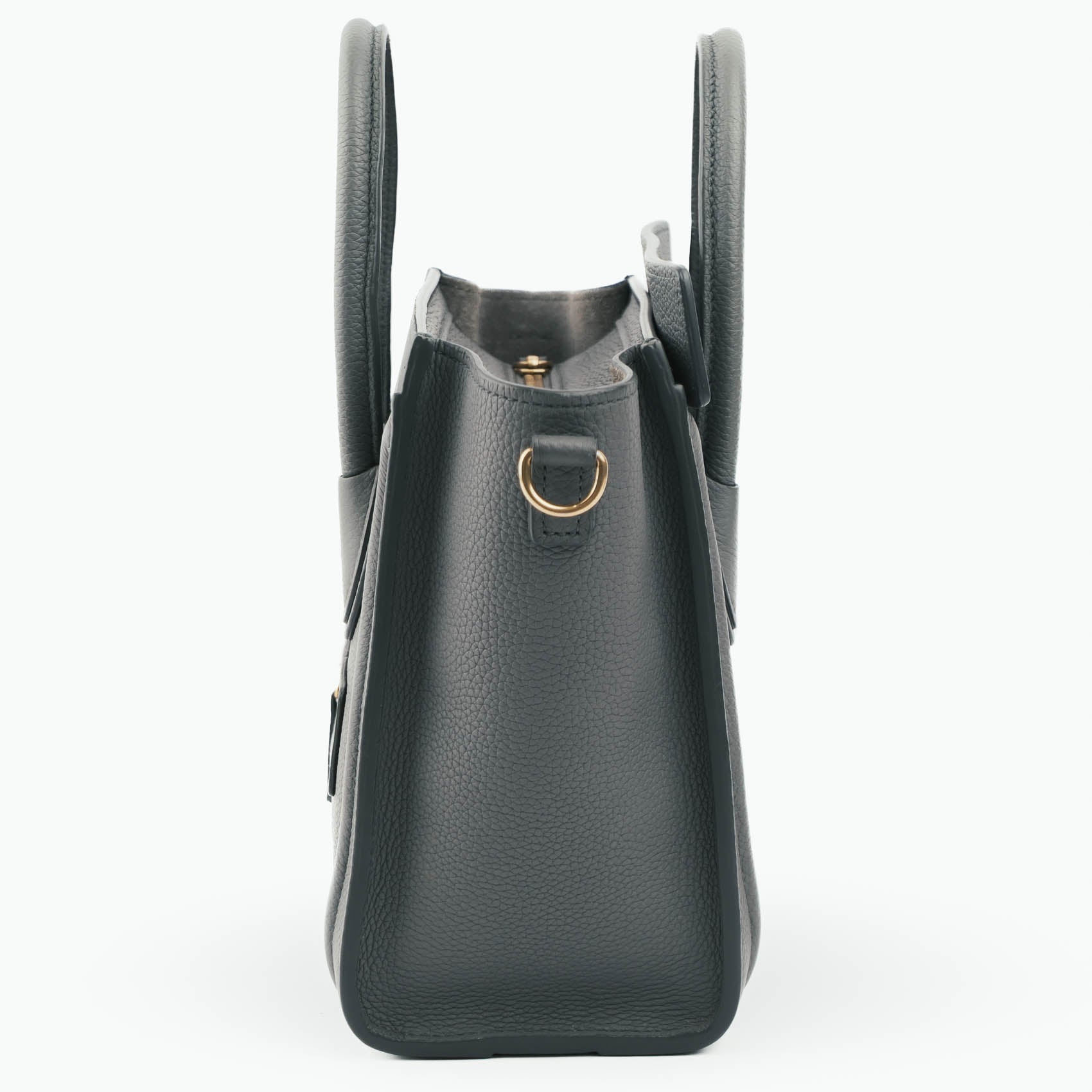 Celine Nano Luggage Bag in Drummed Calfskin