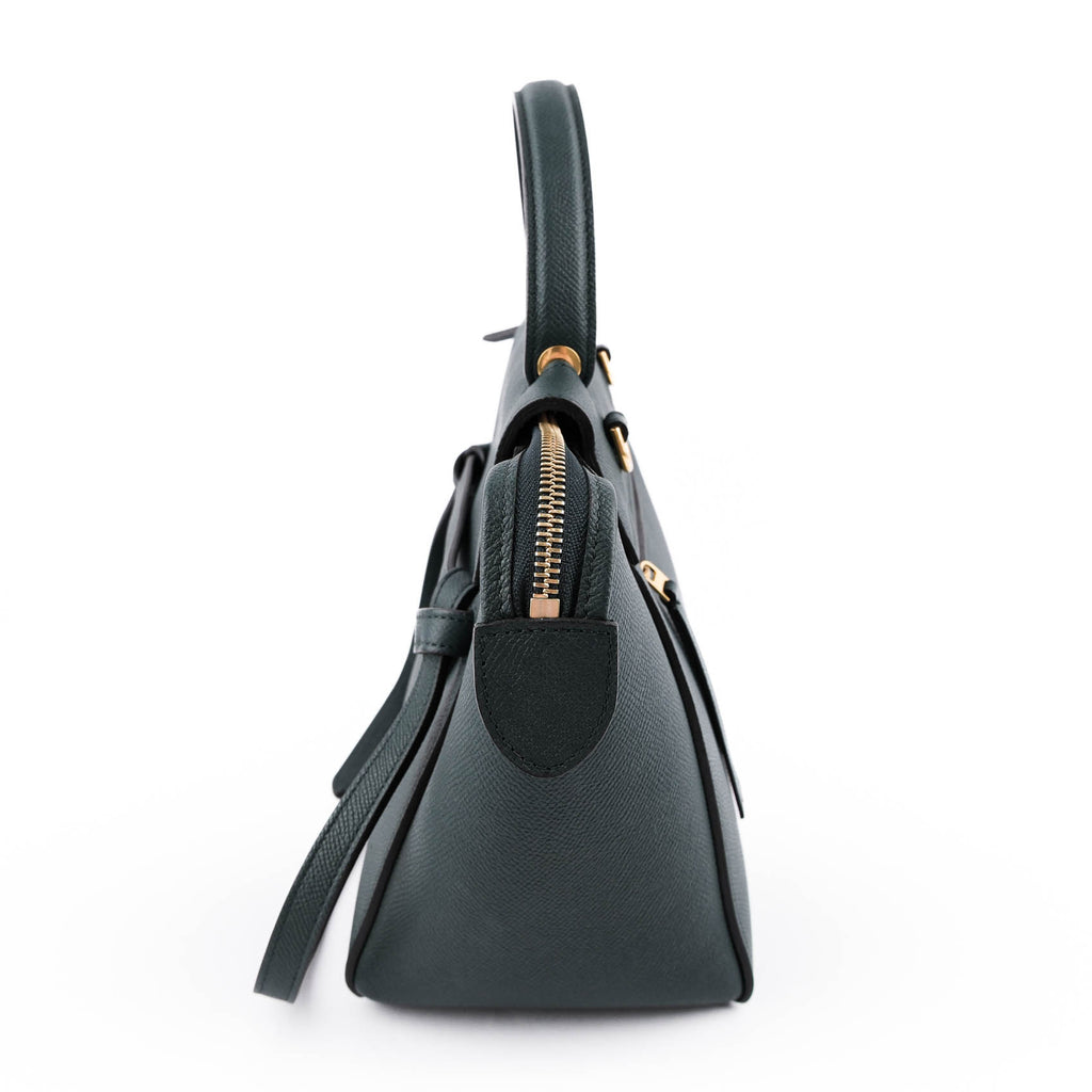 Celine Belt Bag Micro Leather Handbag, Green