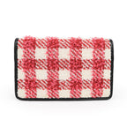 Gucci Dionysus Super Mini Tweed Bag - Red & White Check
