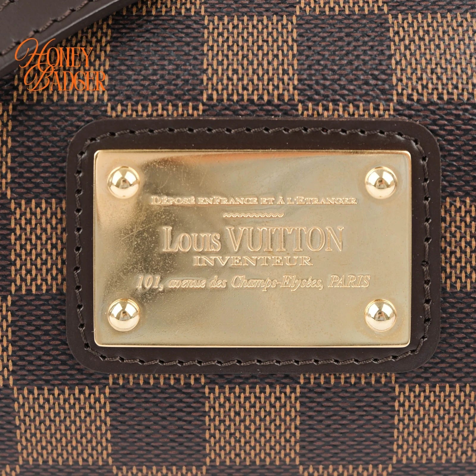Louis Vuitton Eva Pochette Damier Ebene Brown