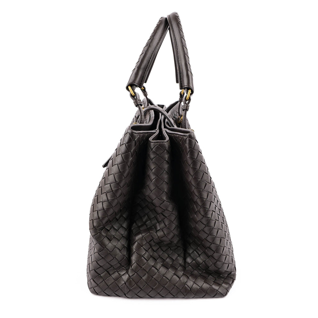 Bottega Veneta Large Roma Tote - Rich [Ebano/Brown] 171265 VQ130 2040