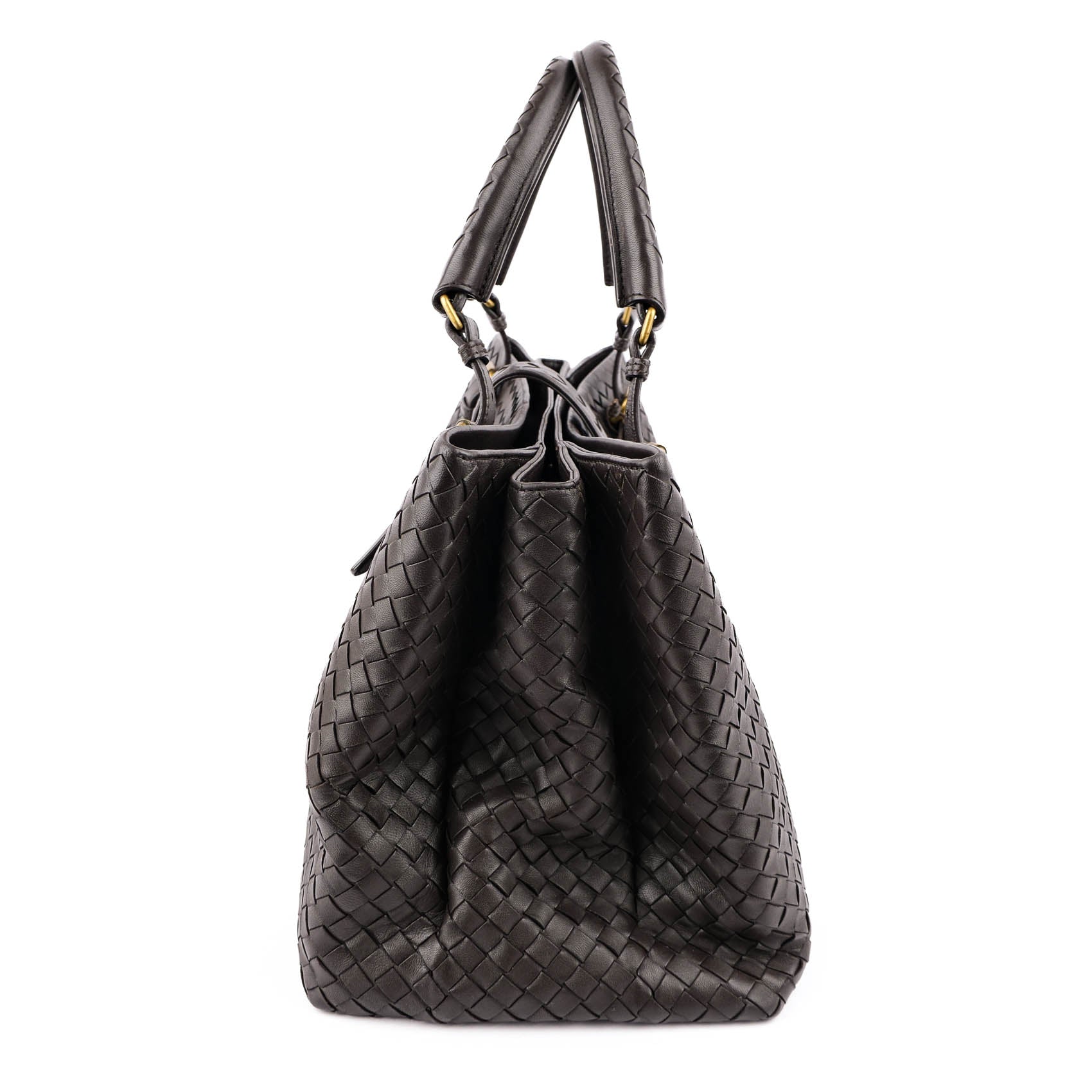 Bottega Veneta Large Roma Tote - Rich [Ebano/Brown] 171265 VQ130 2040