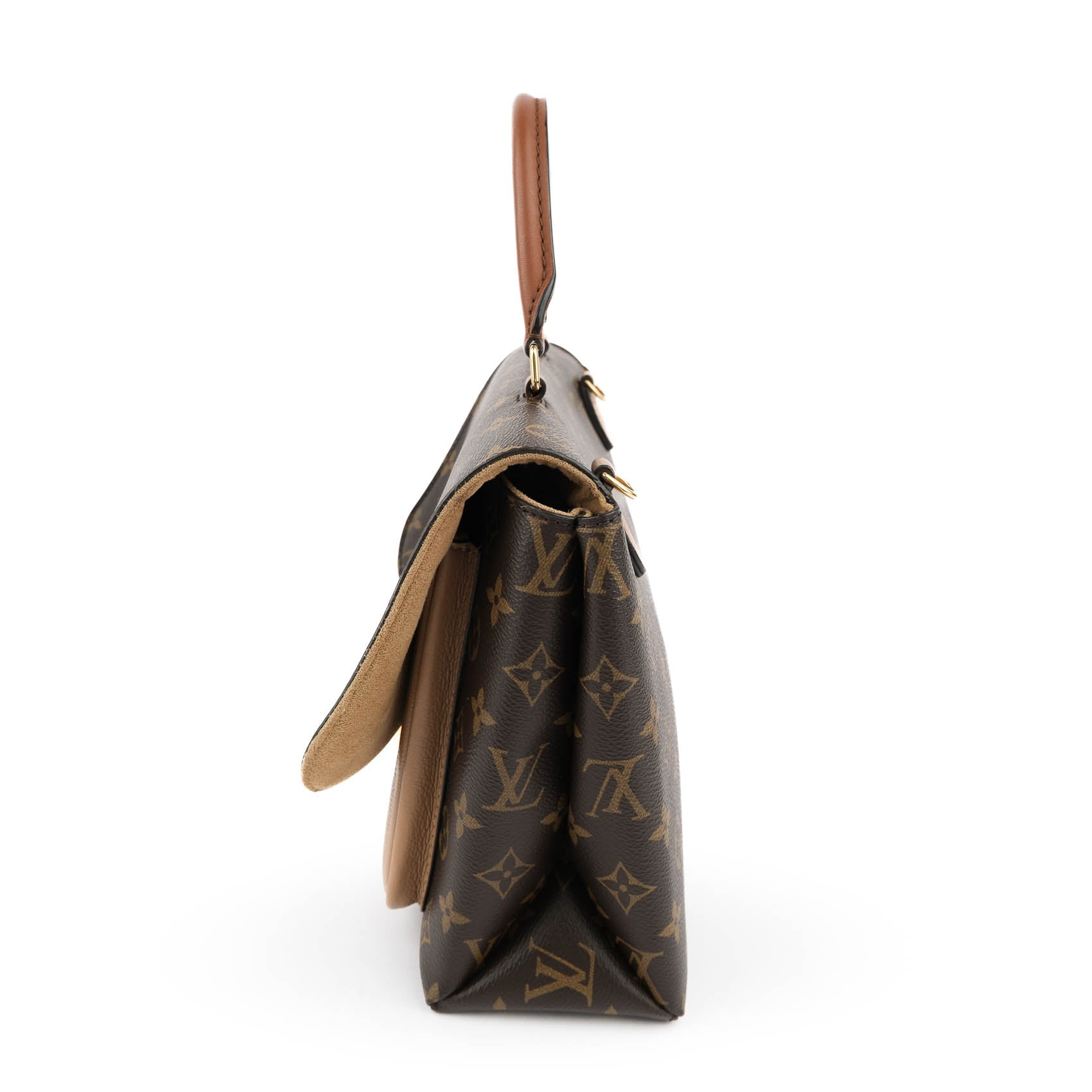 Louis Vuitton Marignan Messenger Bag Monogram Canvas Sesame Leather M44259 2-Way