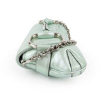 Gucci Horsebit 1955 Large Padded Chain Shoulder Bag - Metallic Mint Green