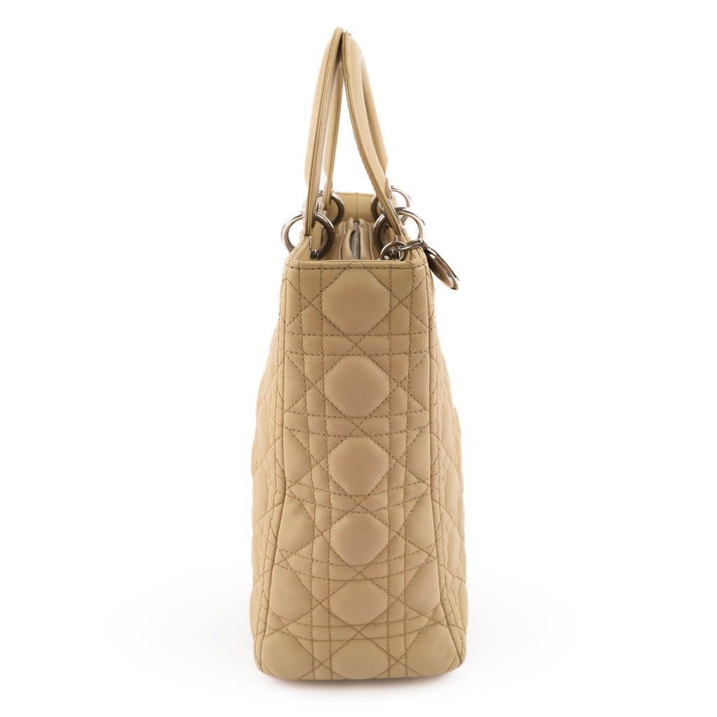 Christian Dior Lady Dior Large Cannage shoulder handbag