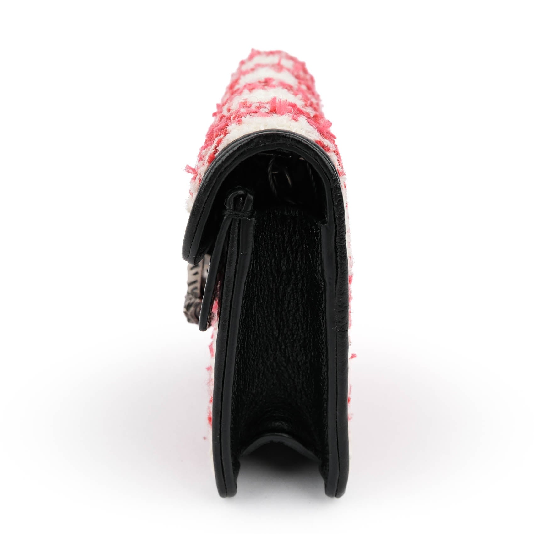 Gucci Dionysus Super Mini Tweed Bag - Red & White Check