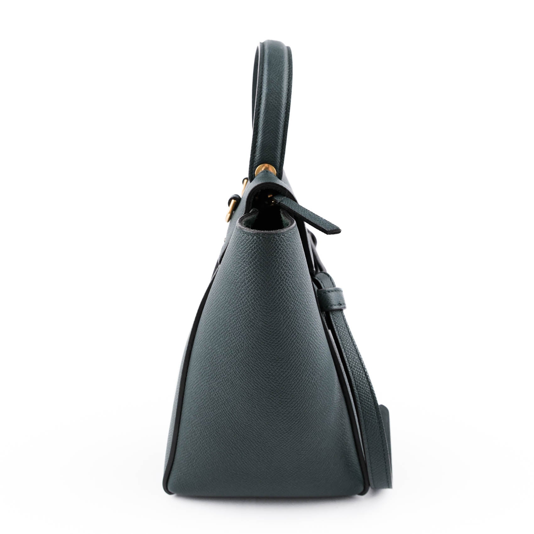 Celine Belt Bag Micro Leather Handbag, Green