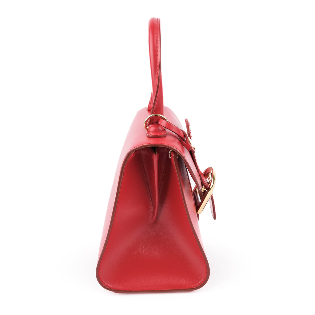Delvaux Brillant Mini Box Calf Leather - Red