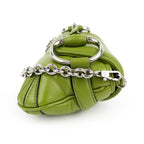 Gucci Horsebit 1955 Small Padded Chain Shoulder Bag - Green