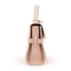 Delvaux Tempête Mini Calfskin Leather 2-Way Handbag (Light Pink / Bicolor)