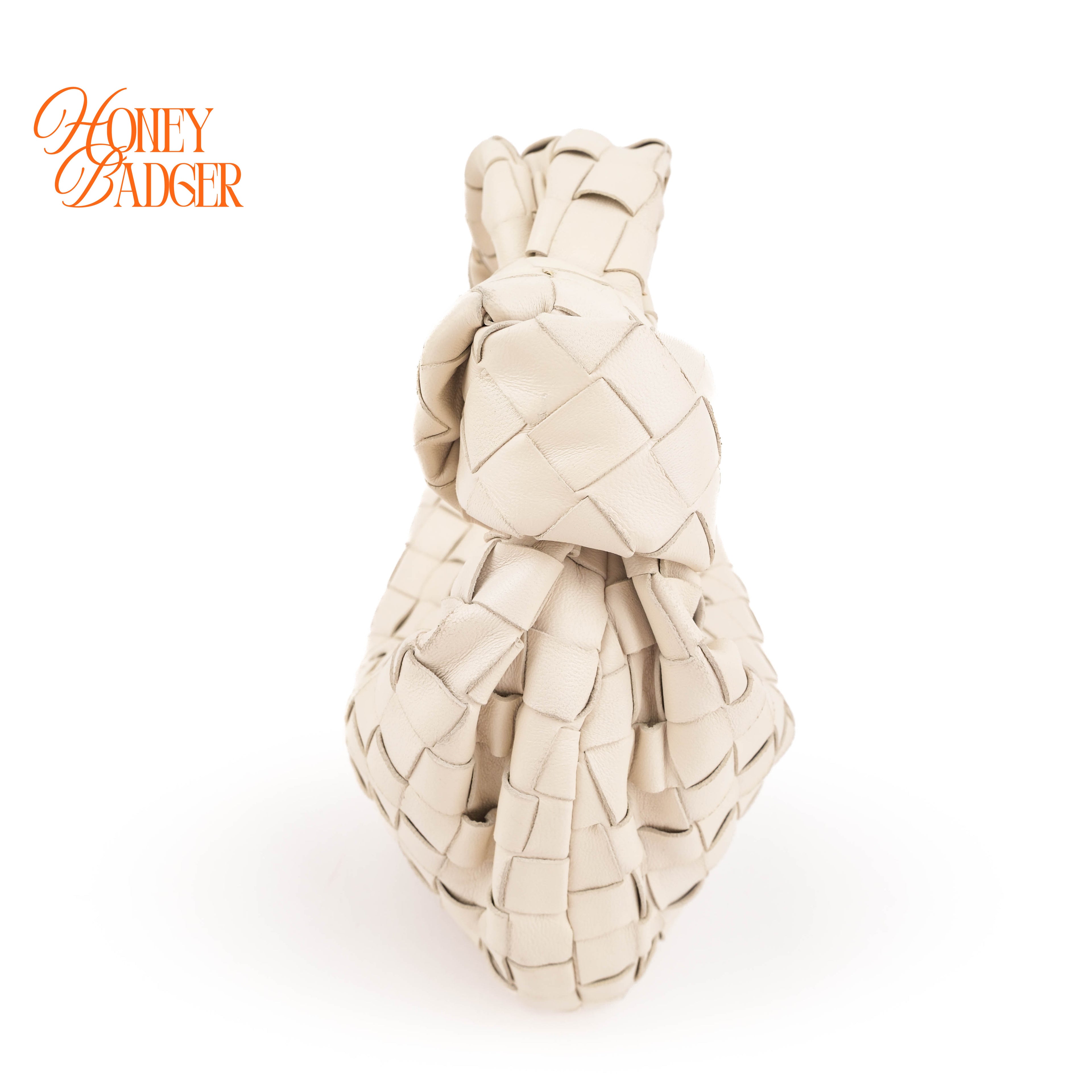 Bottega Veneta Intrecciato Nappa Mini Jodie - White