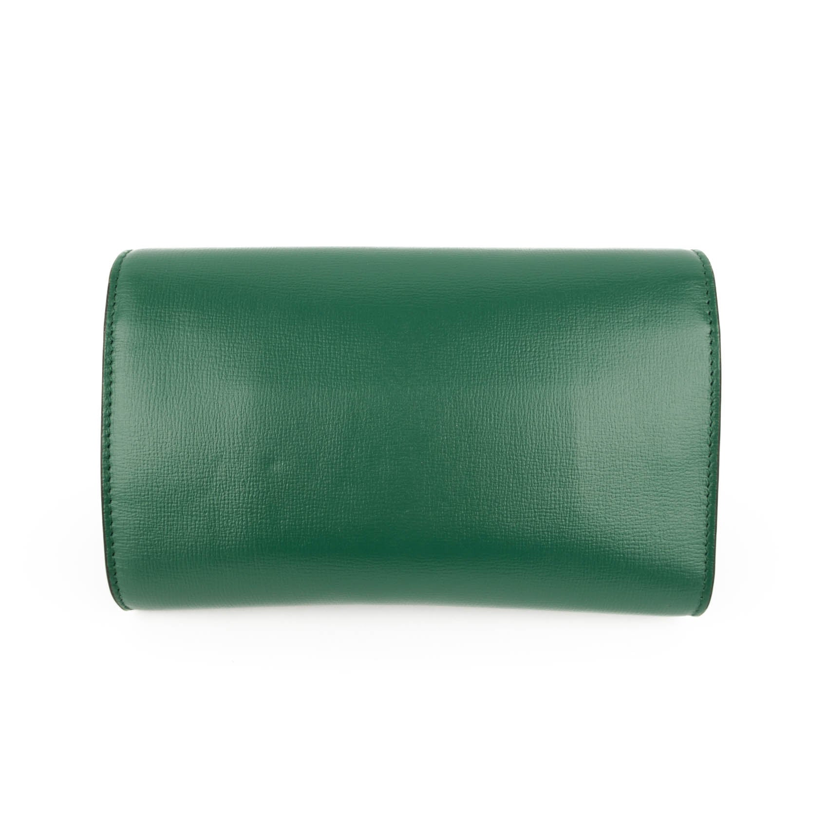 Gucci Horsebit 1955 Mini Shoulder Bag Green Leather with Strap 724713