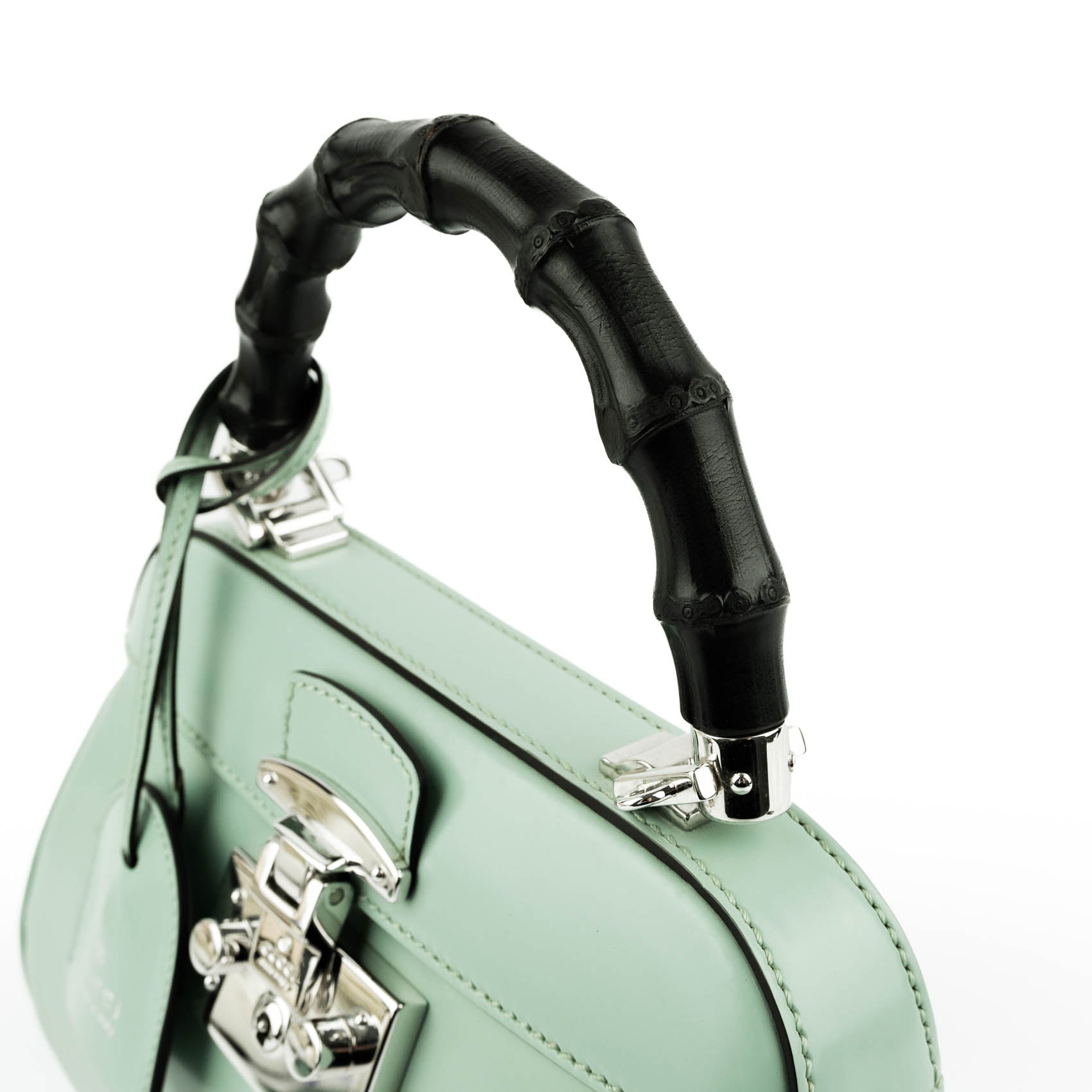 Gucci Lady Lock Bamboo Top Handle Bag
