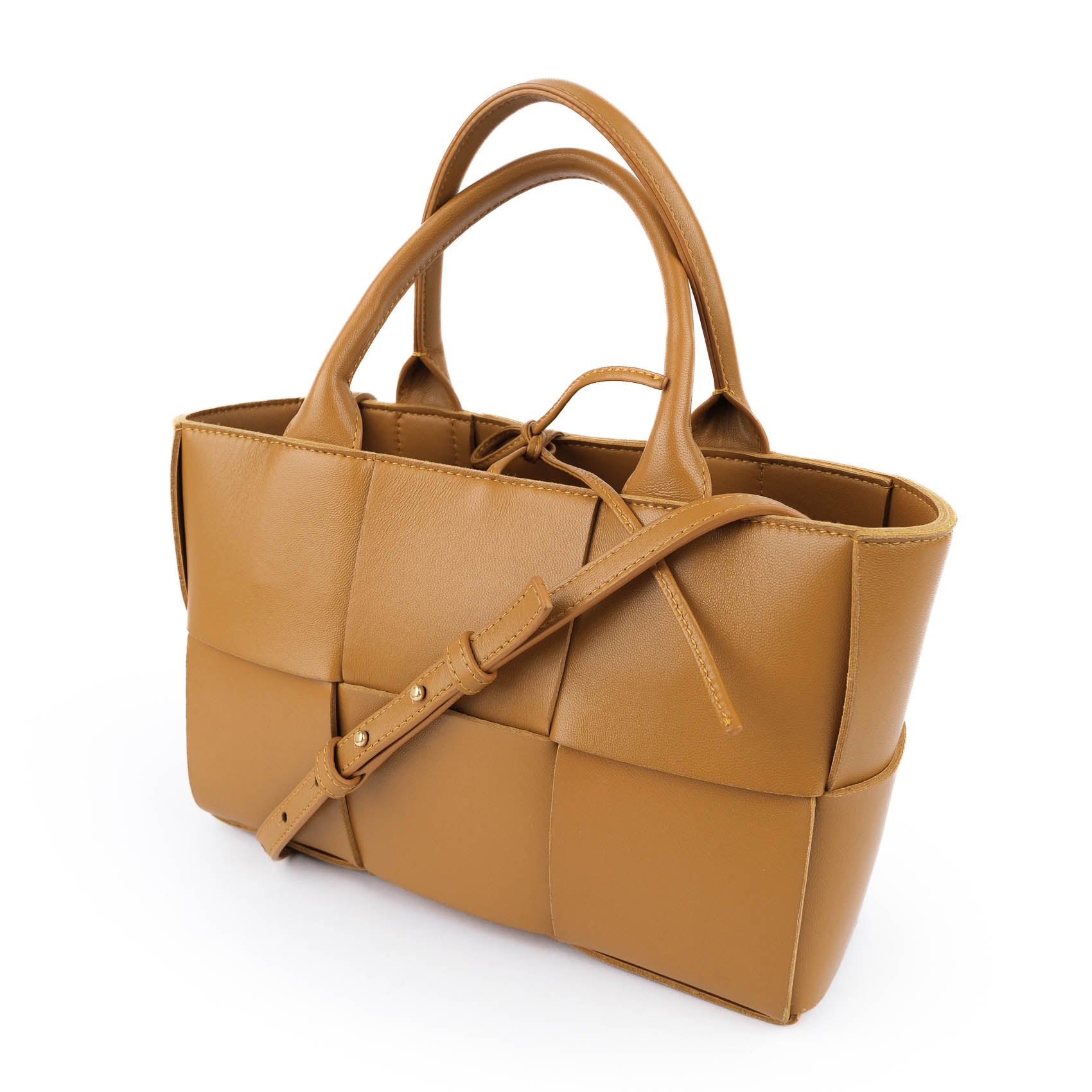 Bottega Veneta Small Arco Tote in Saffron