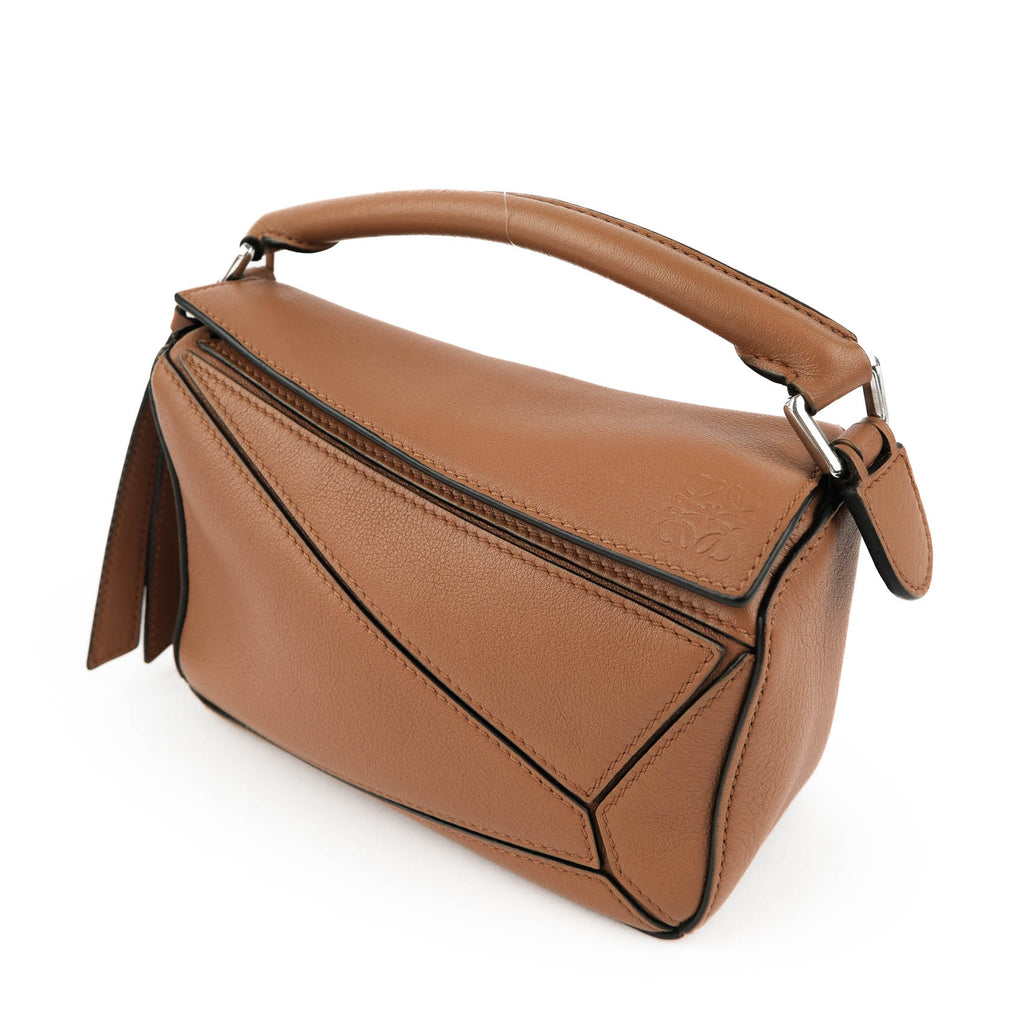 Loewe Puzzle Mini Classic Calfskin - Tan