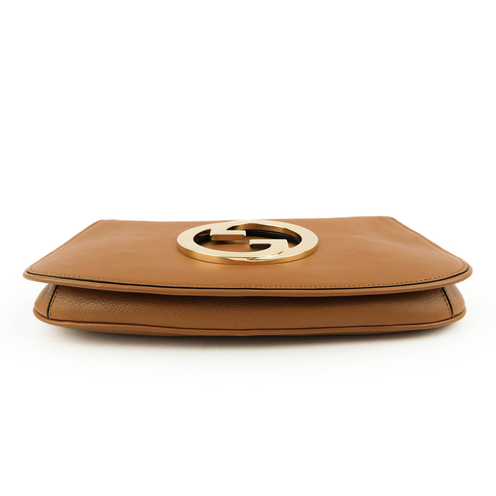 Gucci Blondie small shoulder bag in brown leather