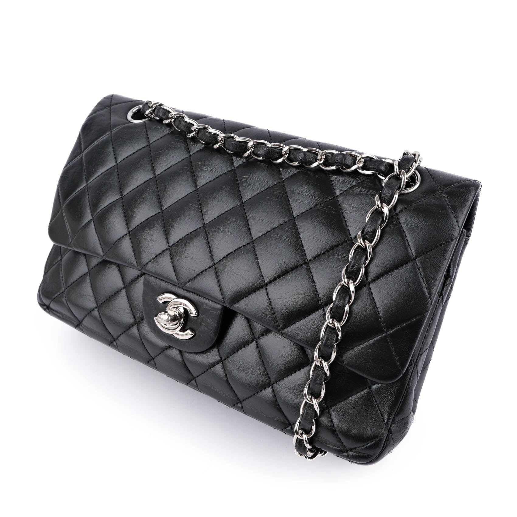 Chanel Matelassé 25 Classic Medium Double Flap Bag