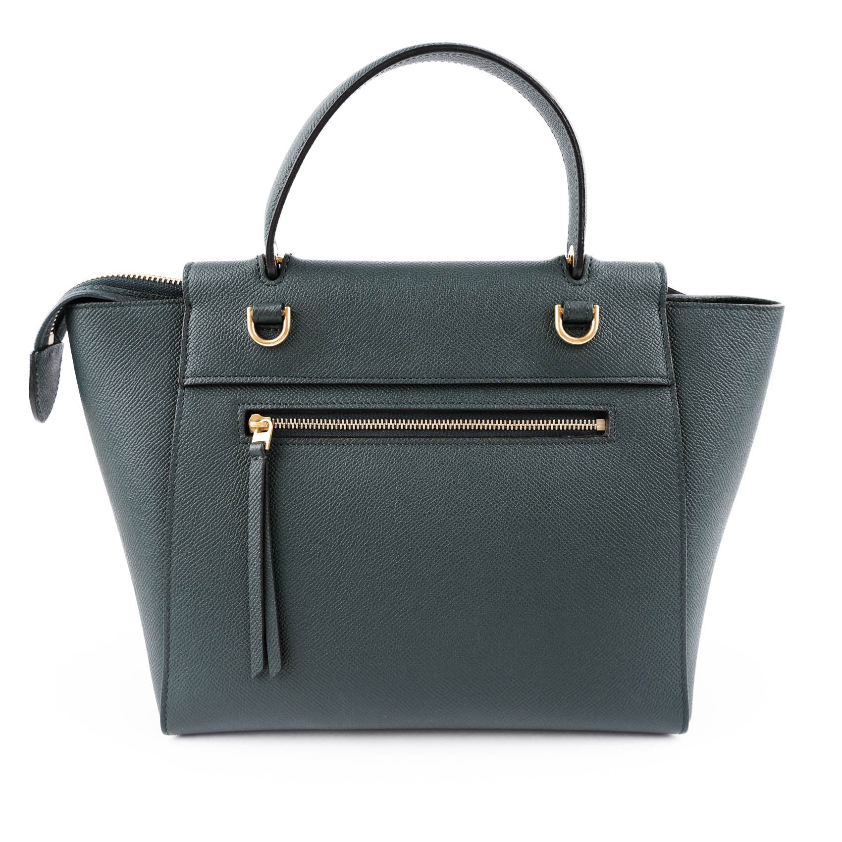 Celine Belt Bag Micro Leather Handbag, Green