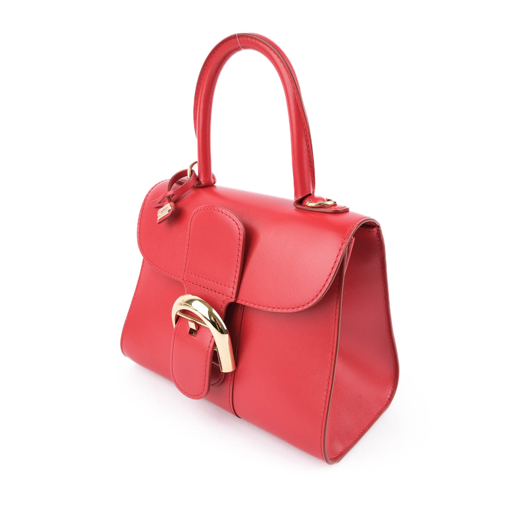 Delvaux Brillant Mini Box Calf Leather - Red