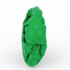 Bottega Veneta Mini Jodie Intrecciato Leather Handbag – Green