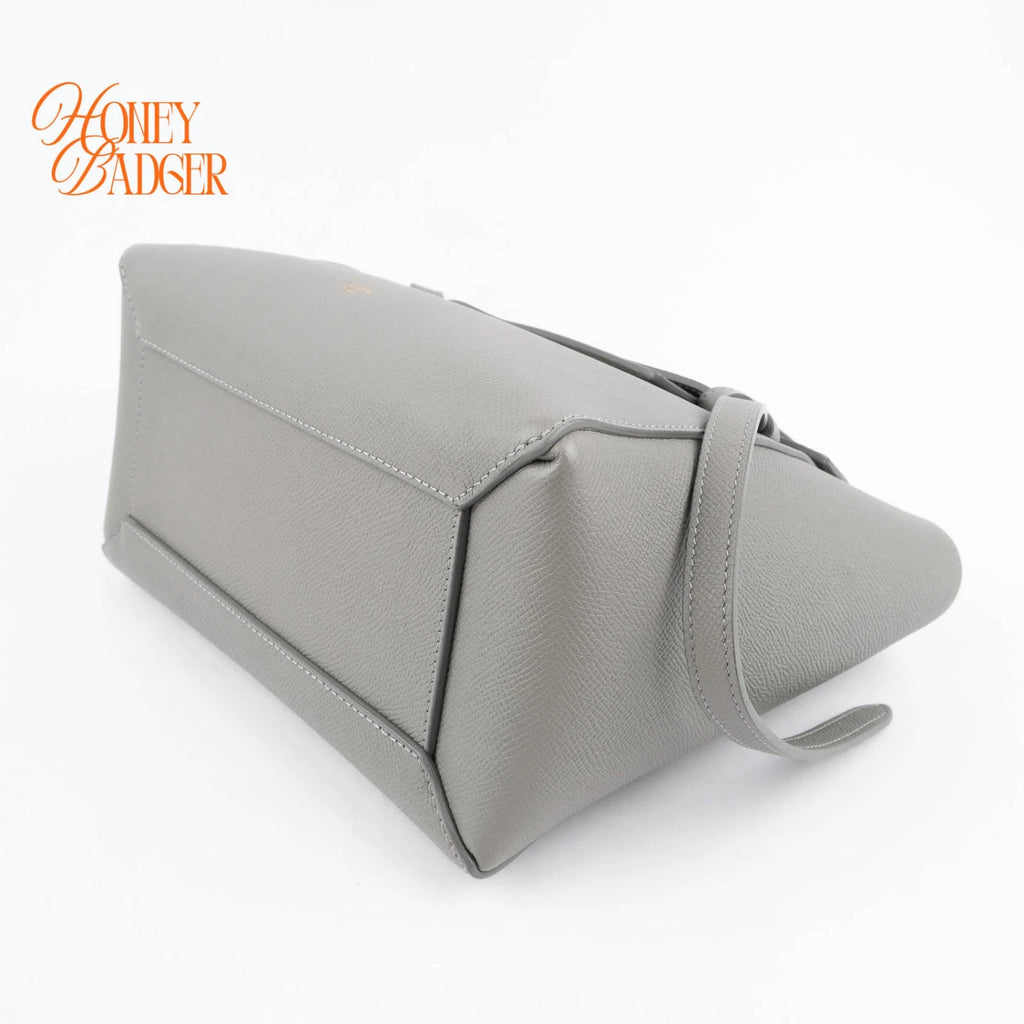 Celine Belt Bag Micro Gray Leather Grade A