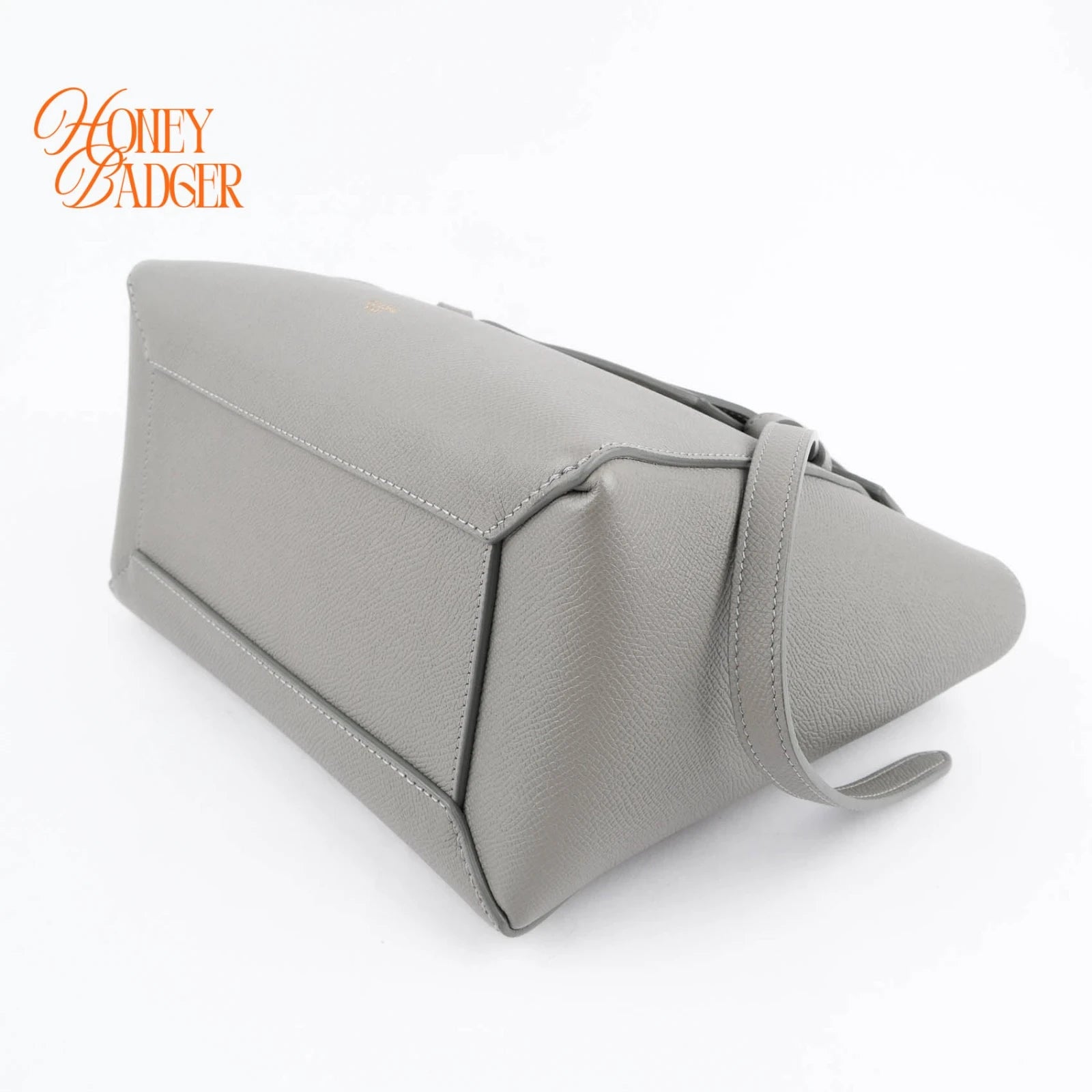 Celine Belt Bag Micro Gray Leather Grade A
