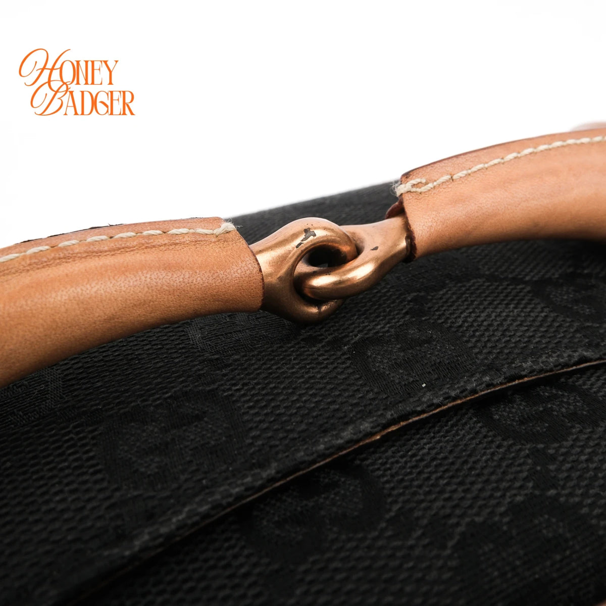 Gucci Horsebit GG Canvas Black/Brown Rank AB