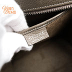 Celine Luggage Nano Grained Calfskin Taupe Rank A