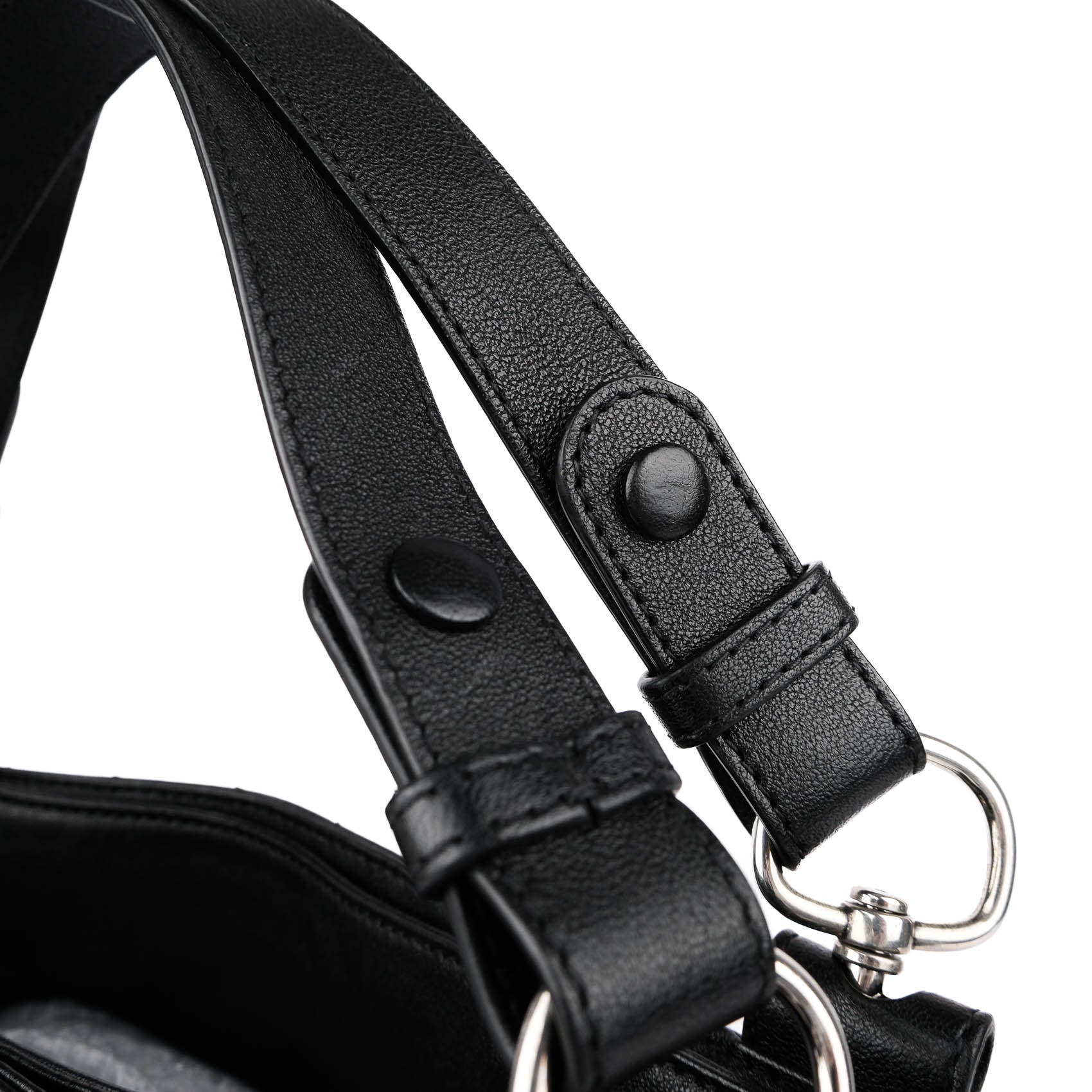 Gucci Blondie Leather 2 Way Handbag Black