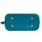 Louis Vuitton Alma BB Epi Leather Blue Silver Hardware Rank A