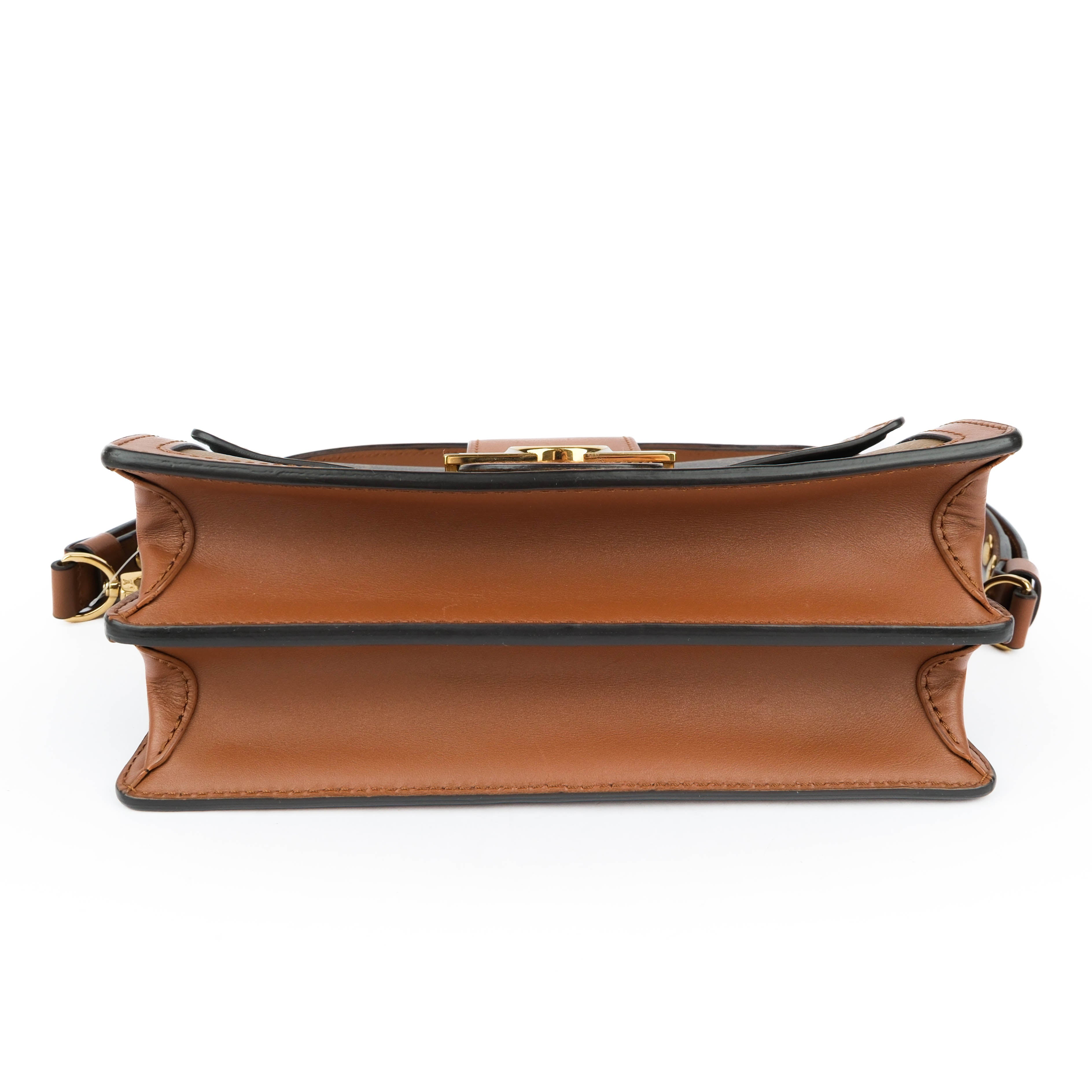 Louis Vuitton Dauphine MM Monogram Reverse Canvas Brown Crossbody Bag - M44391