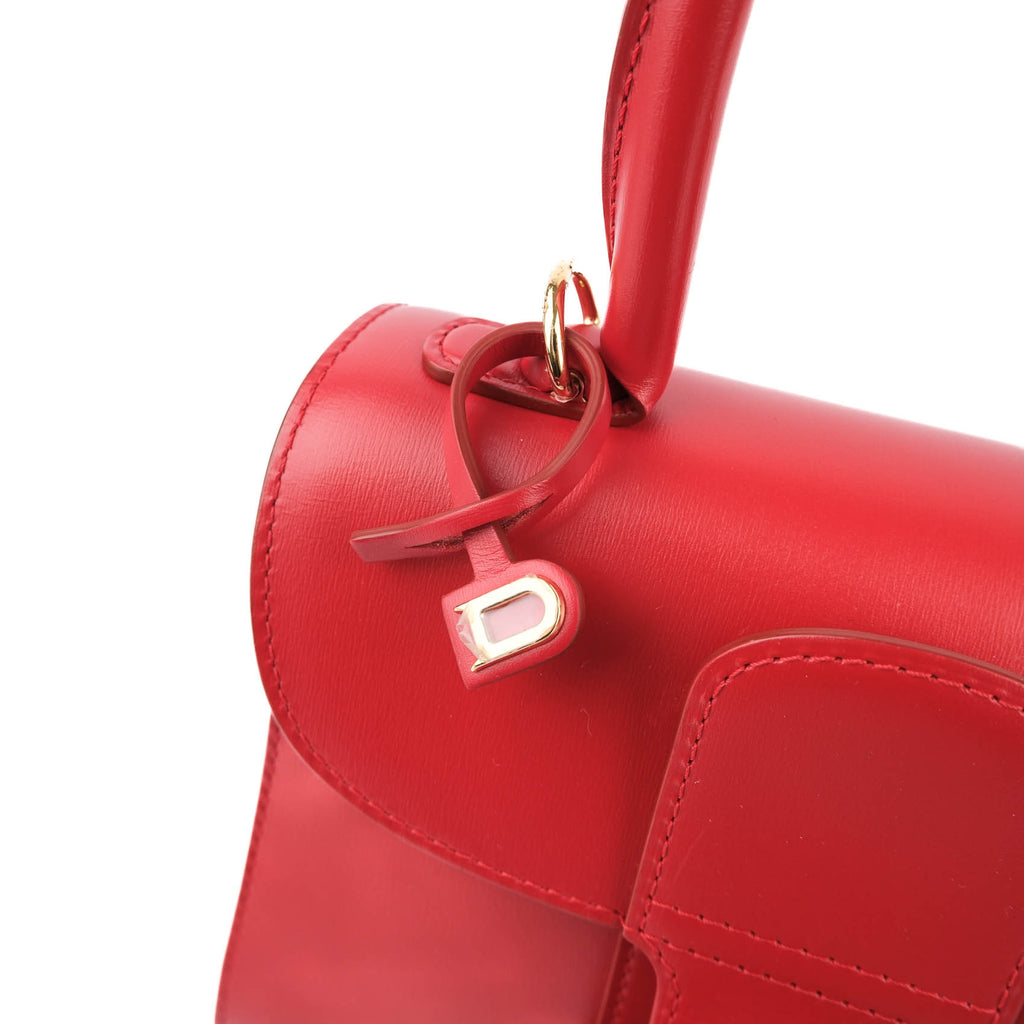 Delvaux Brillant Mini Box Calf Leather - Red