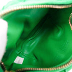 Bottega Veneta Mini Jodie Intrecciato Leather Handbag – Green