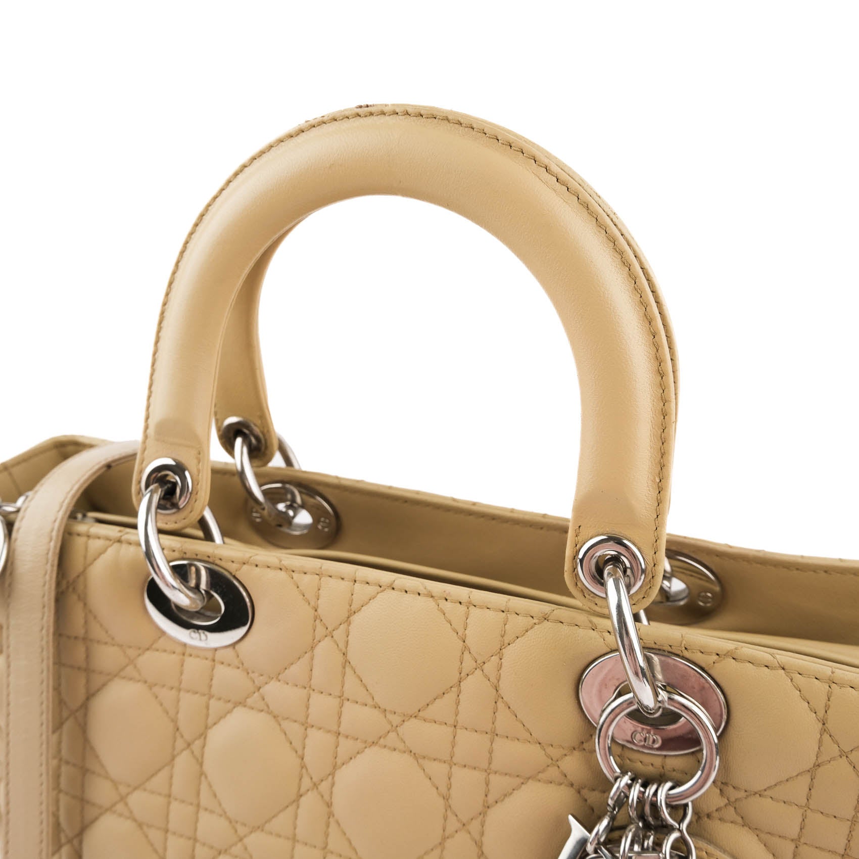 Christian Dior Lady Dior Large Cannage shoulder handbag