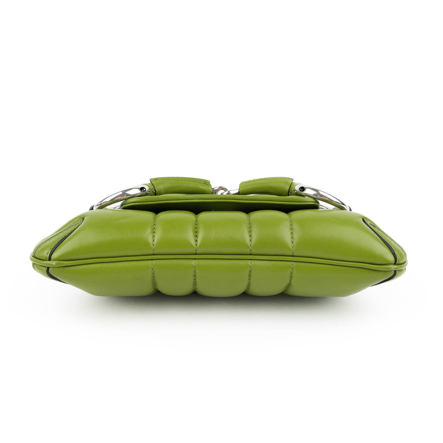グッチ ホースビット 1955 パッド入りチェーンショルダーバッグ スモール - グリーン