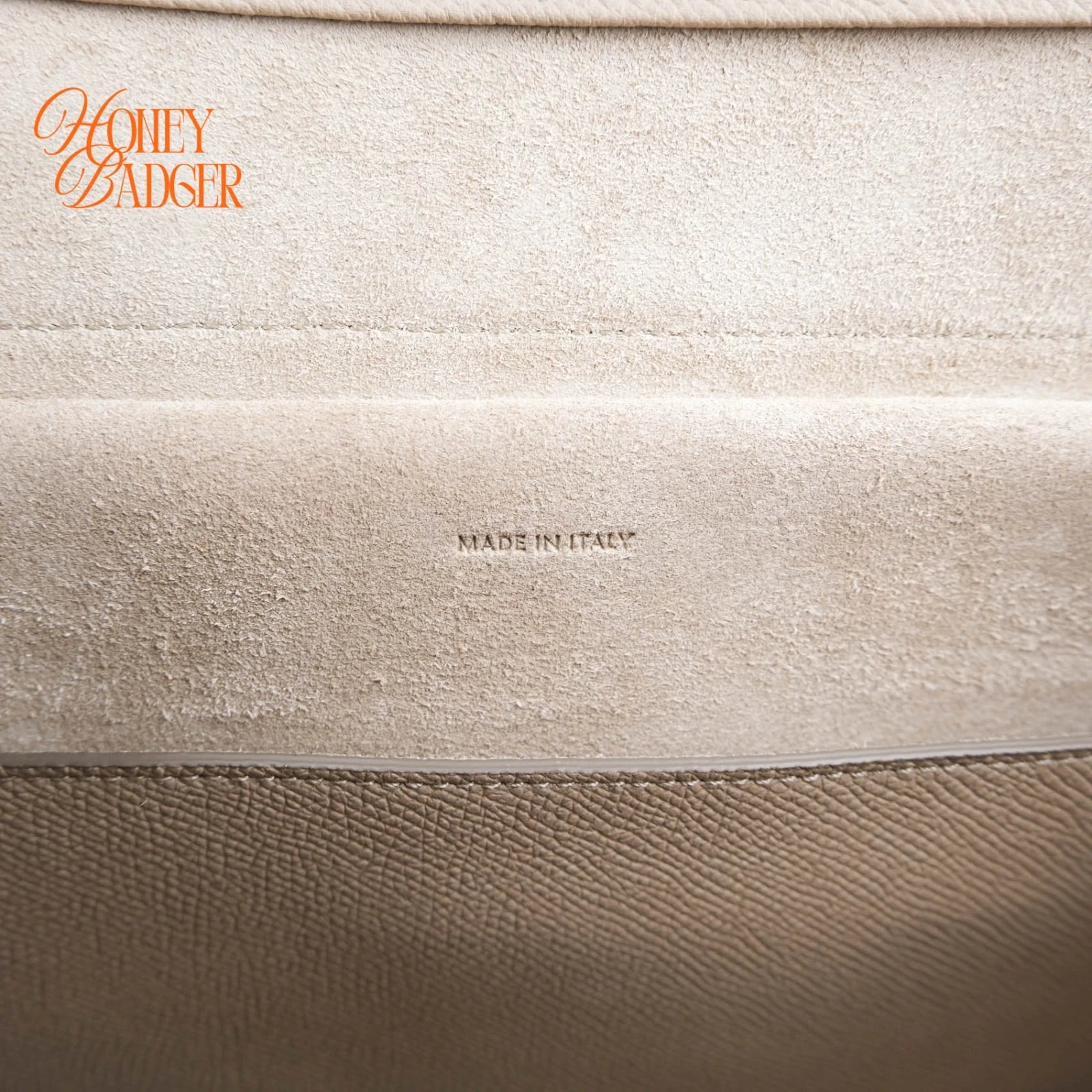 Celine Belt Bag Medium Beige Leather 2Way Handbag Rank A