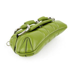 Gucci Horsebit 1955 Small Padded Chain Shoulder Bag - Green