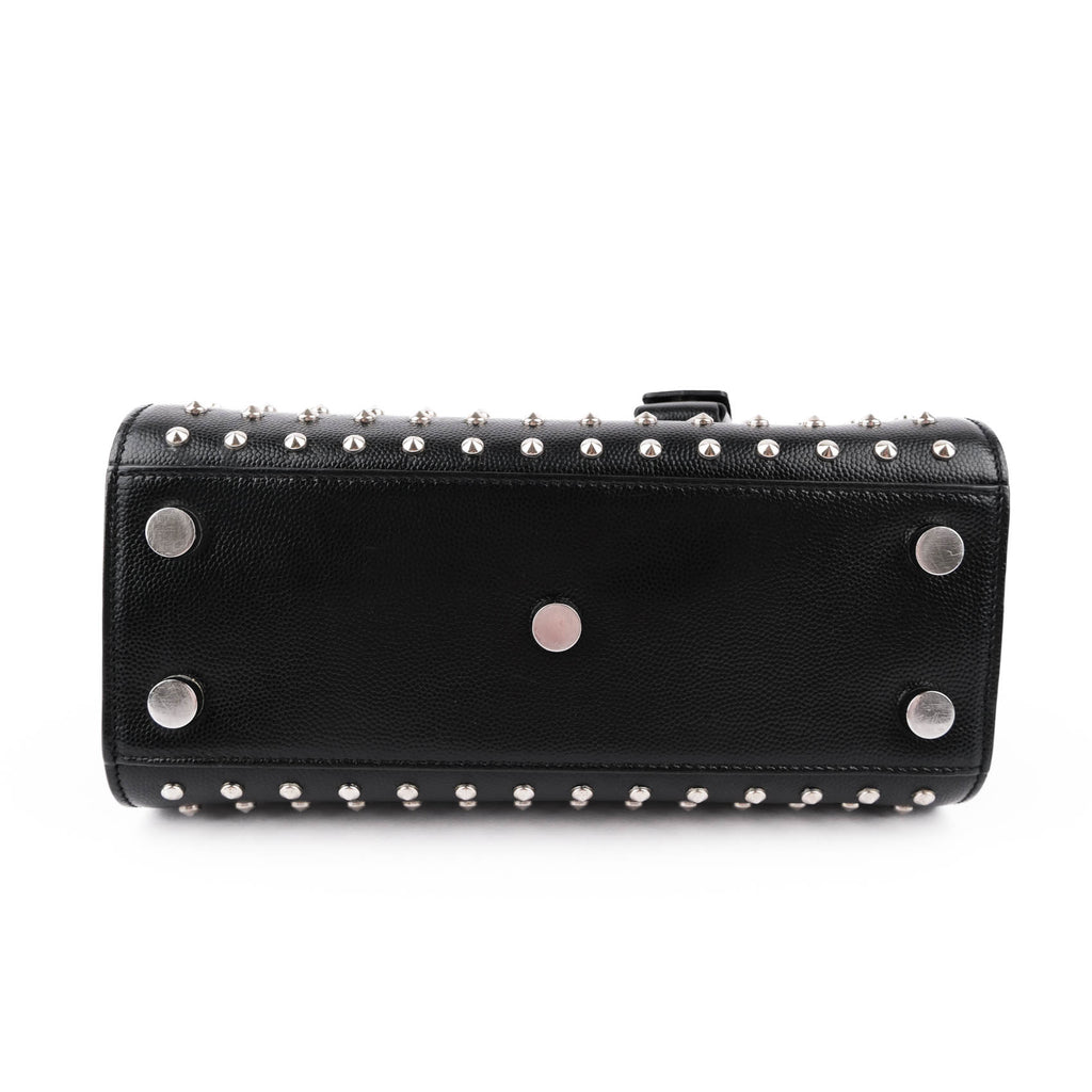 Saint Laurent Studded Nano Sac de Jour in Black Calfskin (2014 Edition) VLR3551540514