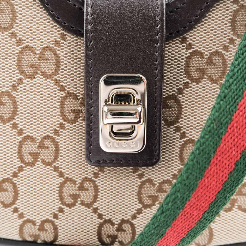GUCCI Moonside Mini Shoulder Bag – GG Supreme & Leather